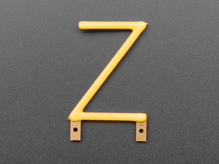 Alphabet LED Filament - Warm White Letter "Z"