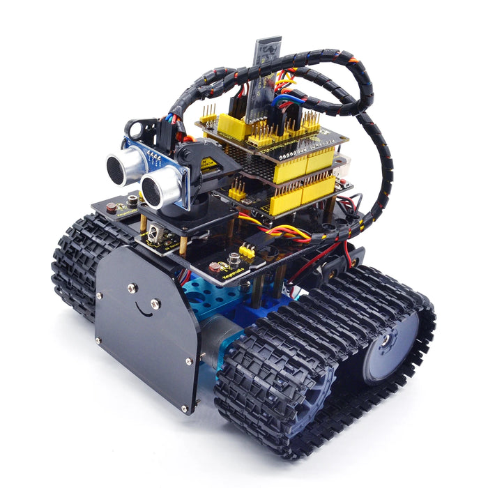 Keyestudio DIY Mini Tank V2.0 Smart Robot car kit for Arduino STEM