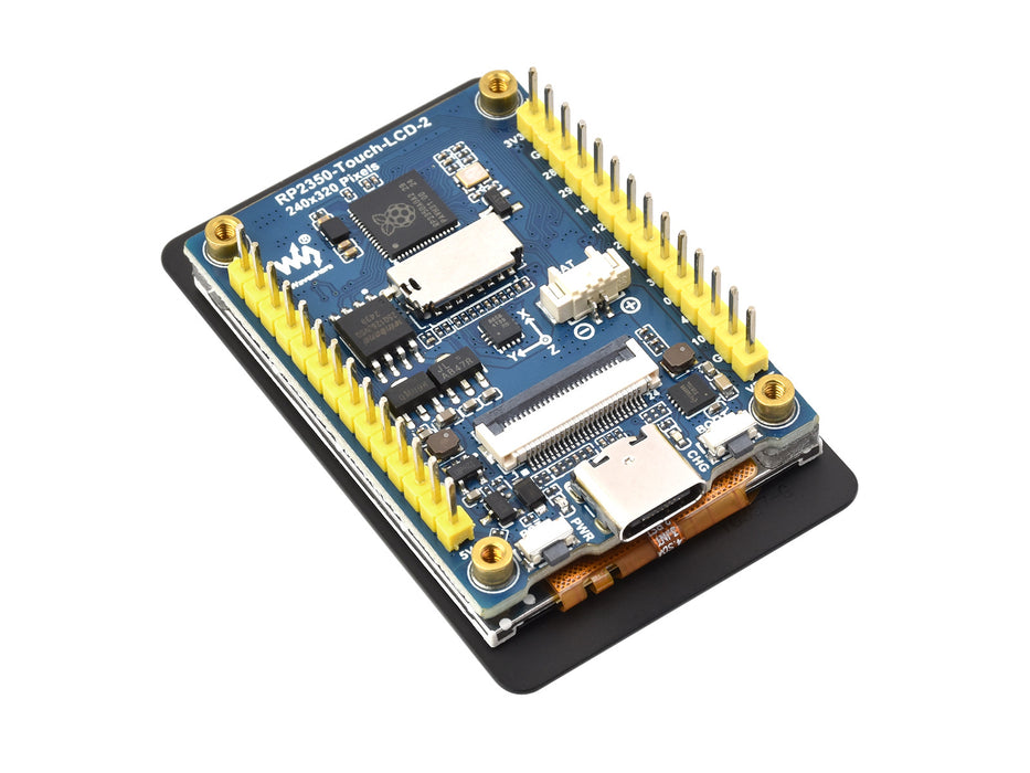 RP2350 2" Touchscreen Board – 240x320 IPS, Camera Interface