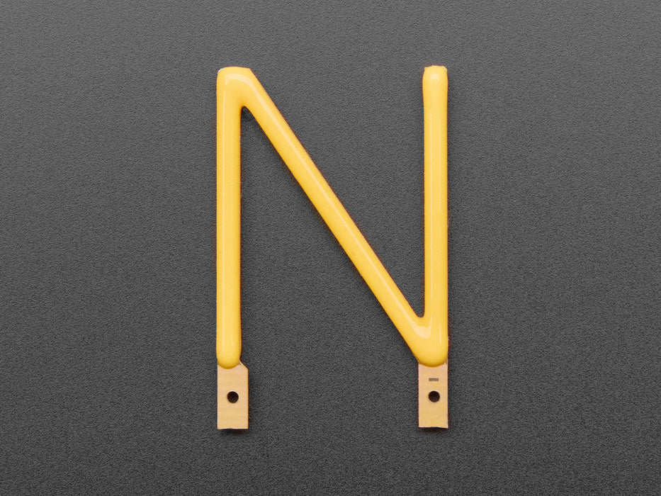 Alphabet LED Filament - Warm White Letter "N"