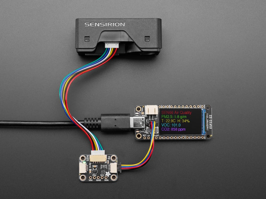 Adafruit SEN6x Breakout for Sensirion SEN66 - STEMMA QT / Qwiic