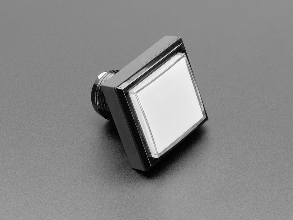 LED Illuminated Push Button - 44mm Square