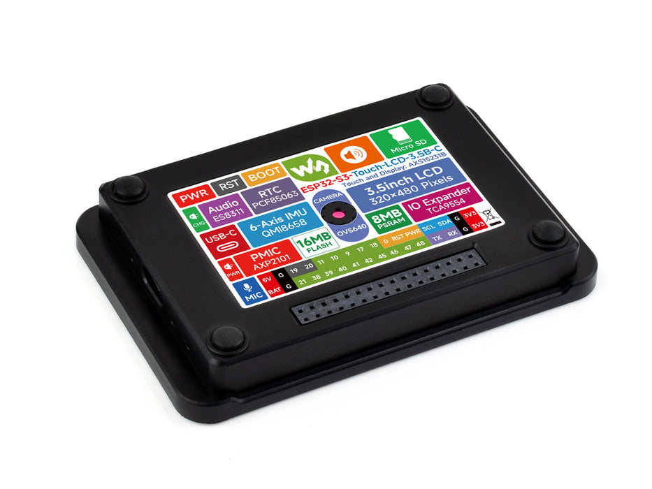 ESP32-S3 Type B Dev Board – 3.5" Touch Display, Wi-Fi, Bluetooth 5