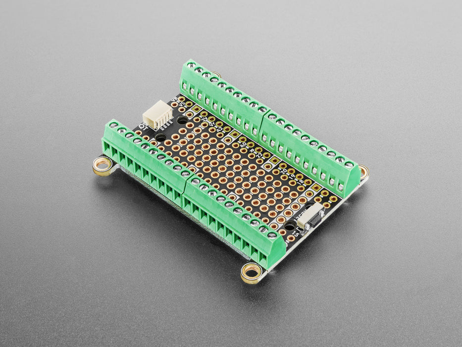 Adafruit Terminal PiCowbell for Pico - Reset Button & STEMMA QT