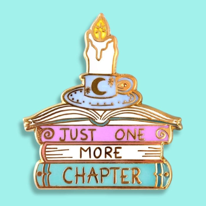 Just One More Chapter Lapel Pin