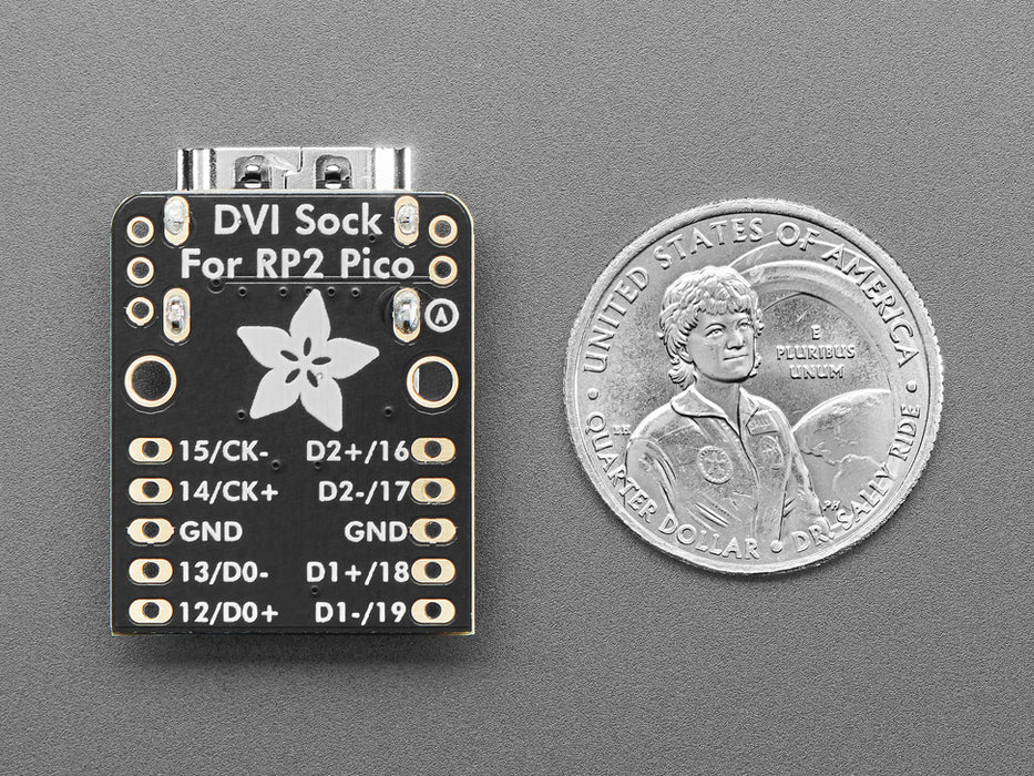 Adafruit DVI Sock for Pico - Works with HDMI Displays