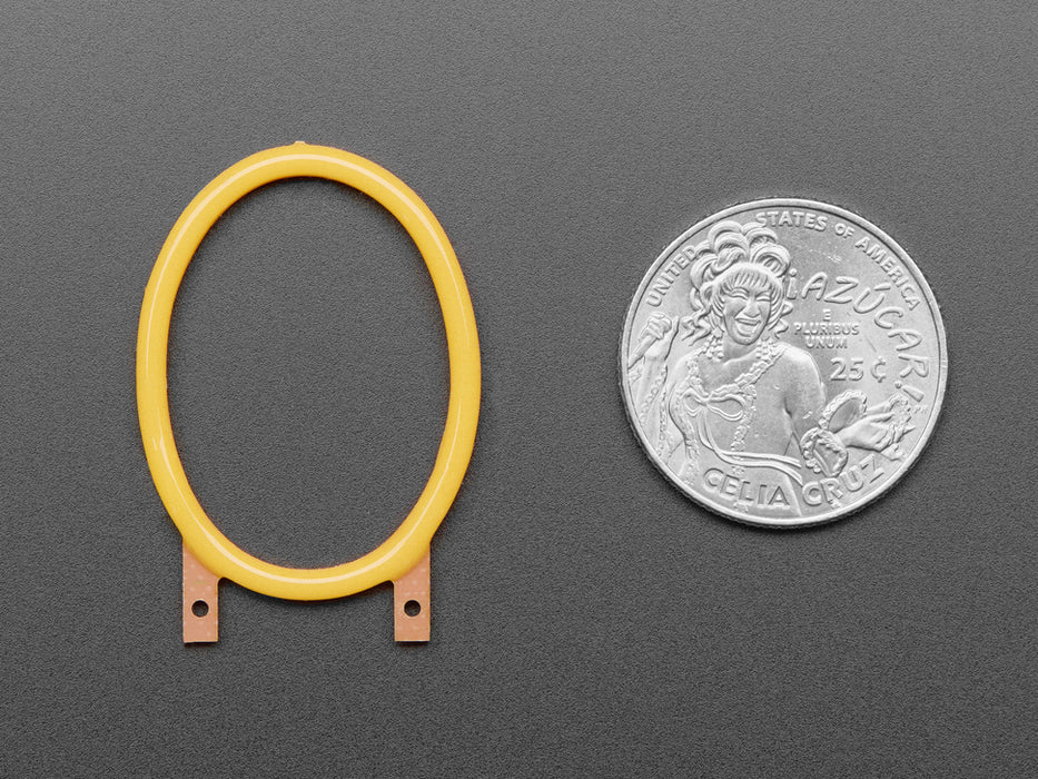 Alphabet LED Filament - Warm White Letter "O"