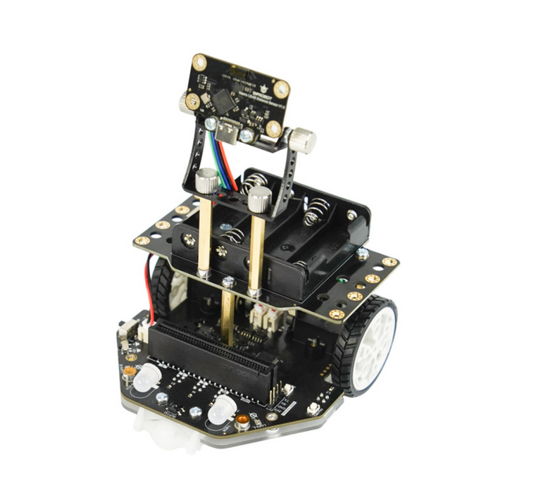 Maqueen Plus V3 - Advanced Matrix Laser Navigation STEM Robot for Competitions (AA Battery)