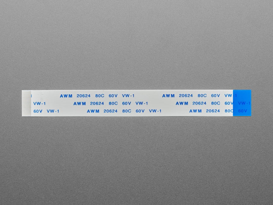 22-pin 0.5mm pitch FPC Flex Cable for DSI CSI or HSTX - 10cm