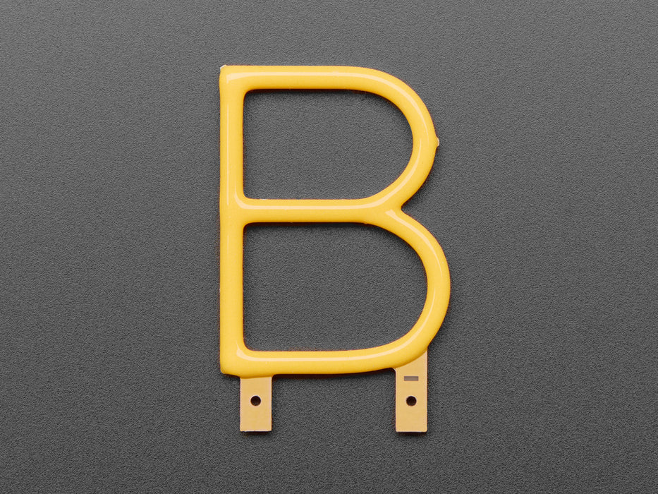Alphabet LED Filament - Warm White Letter "B"
