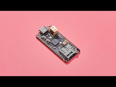 Adafruit Feather RP2040 Adalogger - 8MB Flash with microSD Card