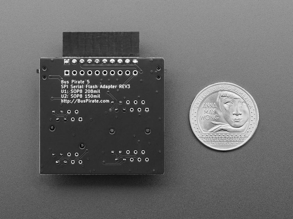 Bus Pirate 5 SOIC / SOP8 SPI Flash Adapter