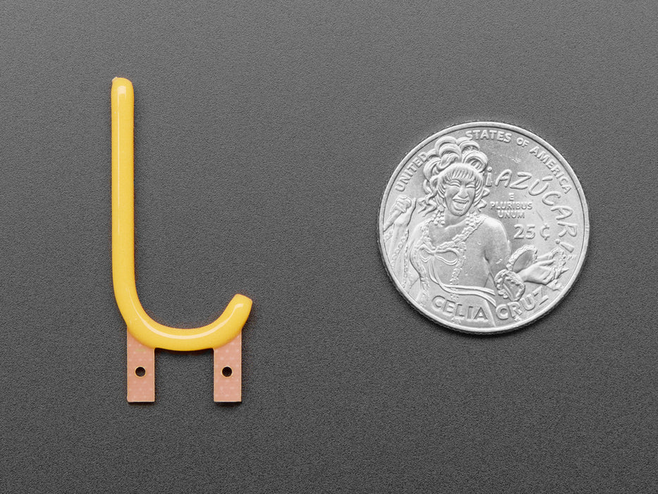 Alphabet LED Filament - Warm White Letter "J"