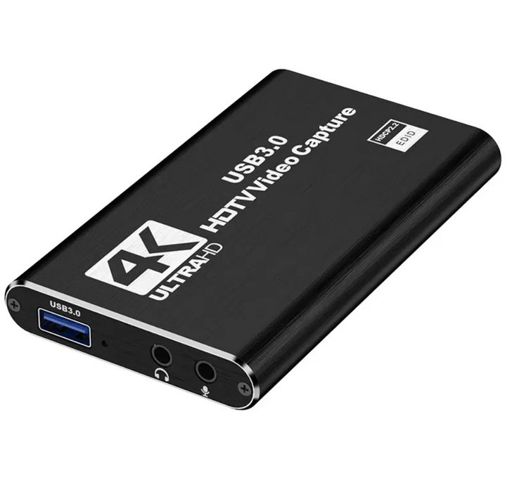 4K HDMI Capture Card for Streaming Full HD 1080P 60FPS