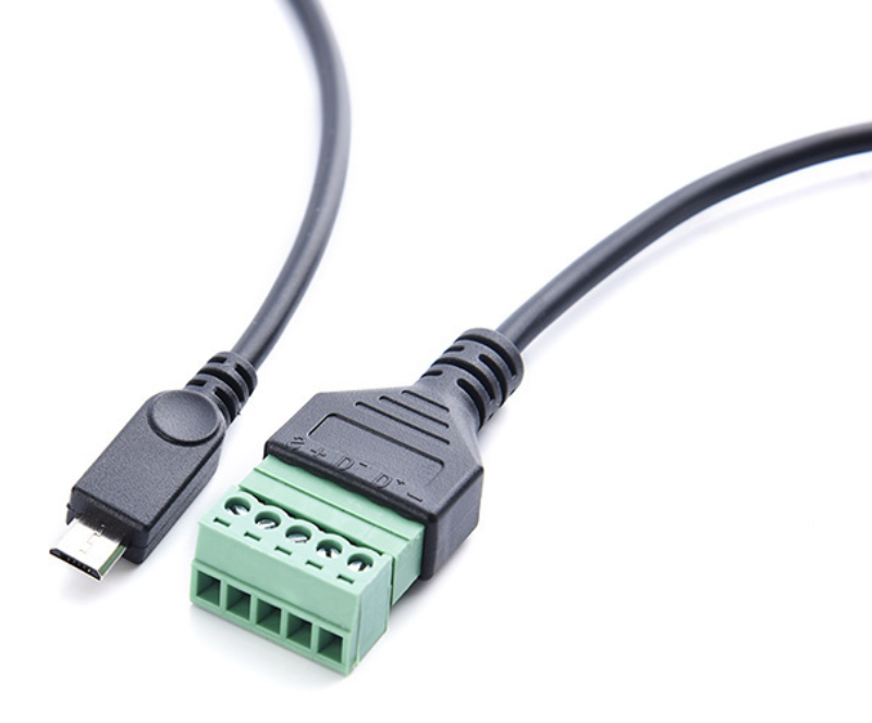 Micro-USB to 5Pin Terminal 30cm