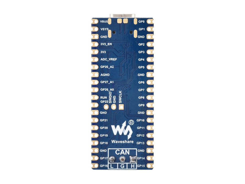 RP2350 Dual-core CAN Development Board with XL2515 Controller