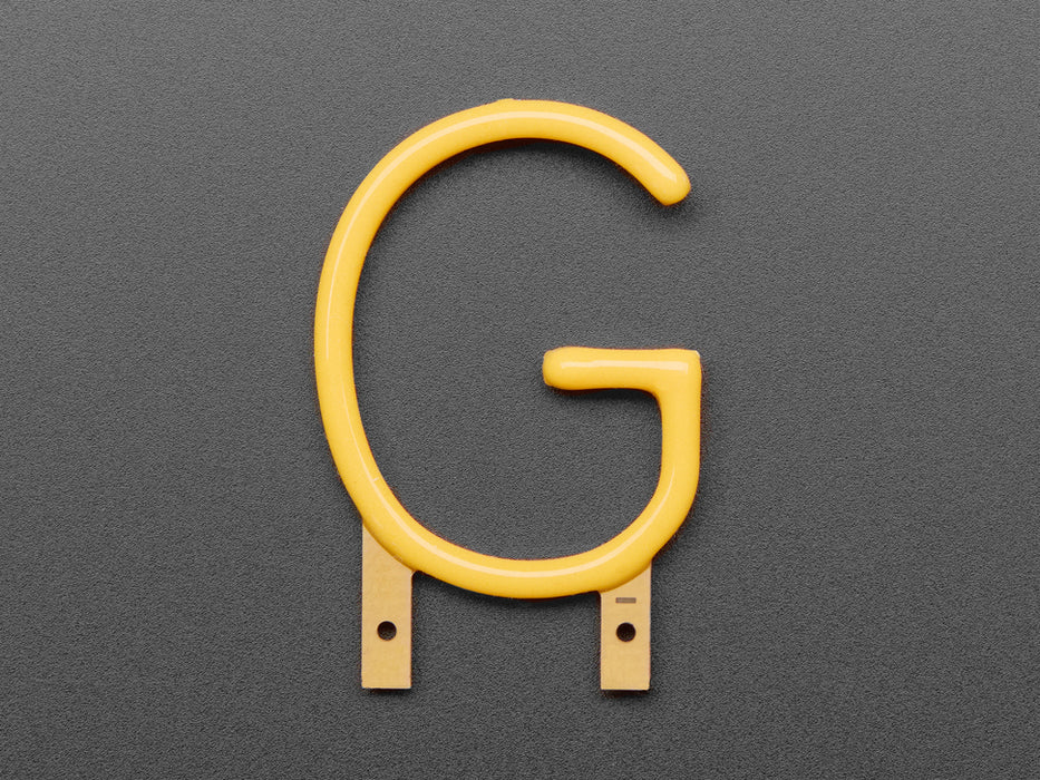Alphabet LED Filament - Warm White Letter "G"