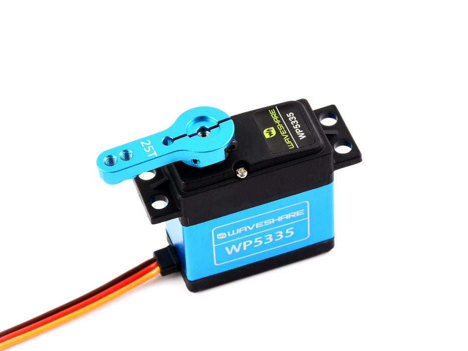 High-Torque Digital Servo 180° – 35kg.cm, Metal Gears, Multi-Arm, Waterproof