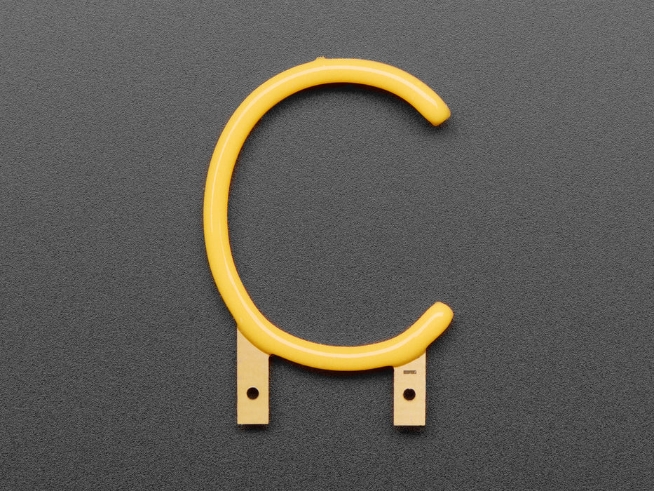 Alphabet LED Filament - Warm White Letter "C"