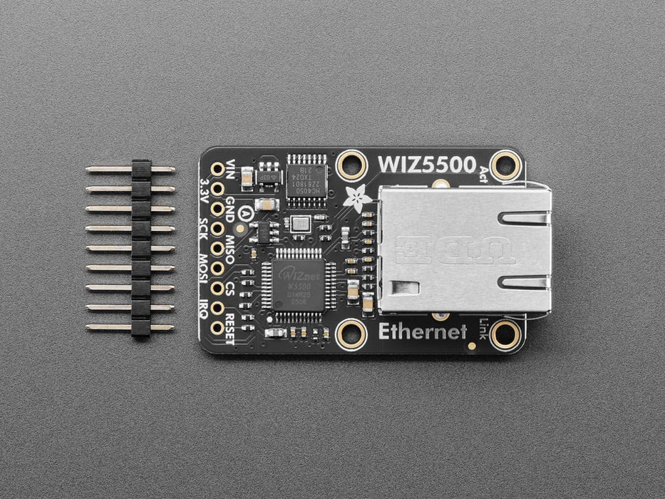 Adafruit Wiz5500 Ethernet Co-Processor Breakout Board