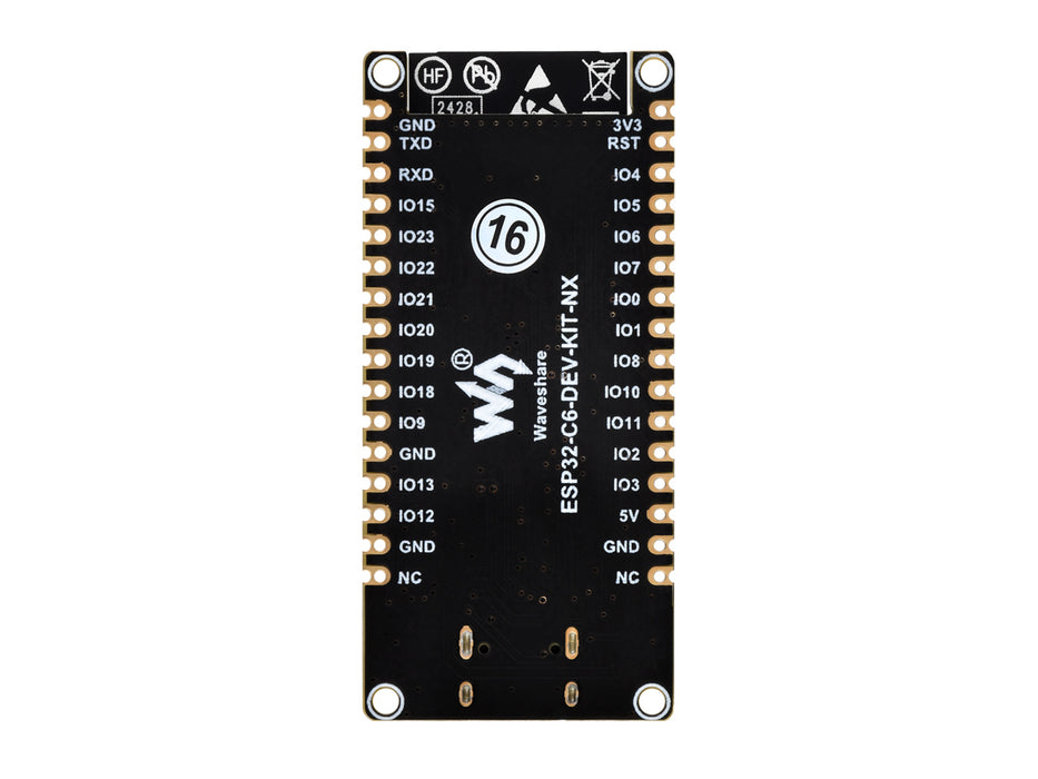 ESP32-C6 WiFi 6 Development Board - 160MHz, USB & UART Support