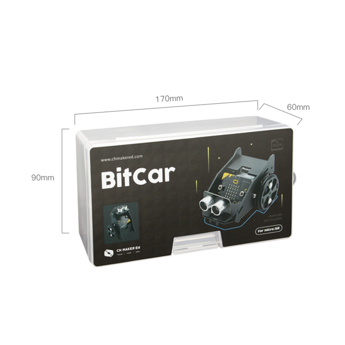 BITCAR - Autonomous Line Following  Obstacle Avoiding Car for micro:bit