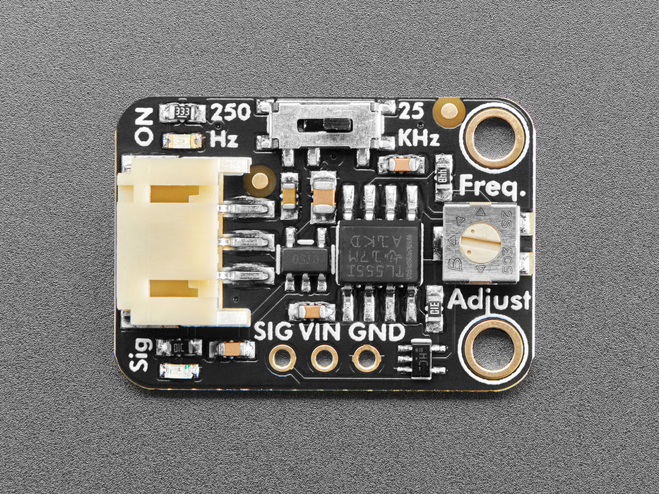 Adafruit 555 PWM Output STEMMA - 1.5K~25 KHz or 1.5~250 Hz