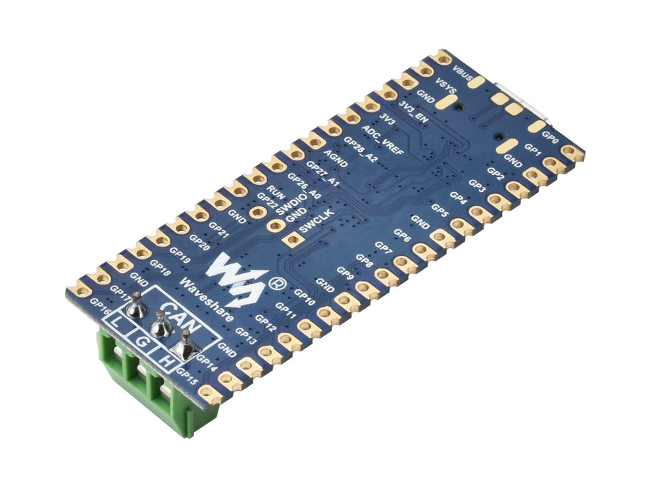 RP2350 Dual-core CAN Development Board with XL2515 Controller