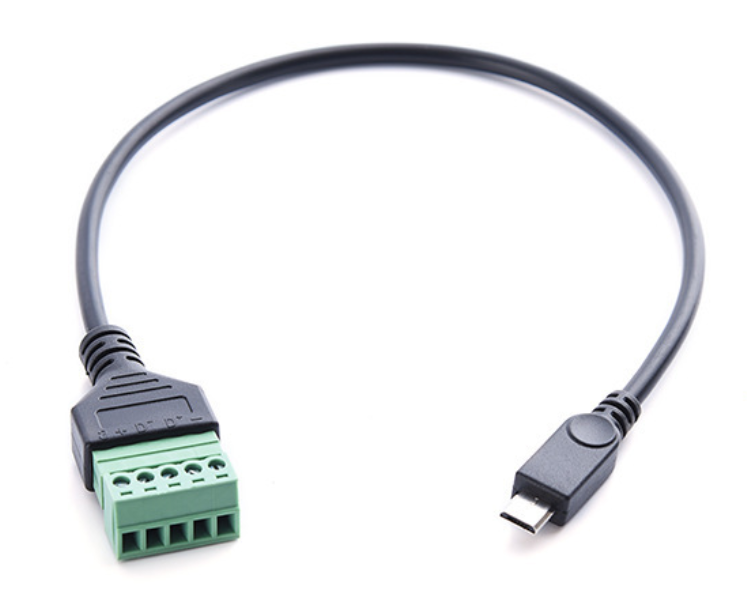 Micro-USB to 5Pin Terminal 30cm