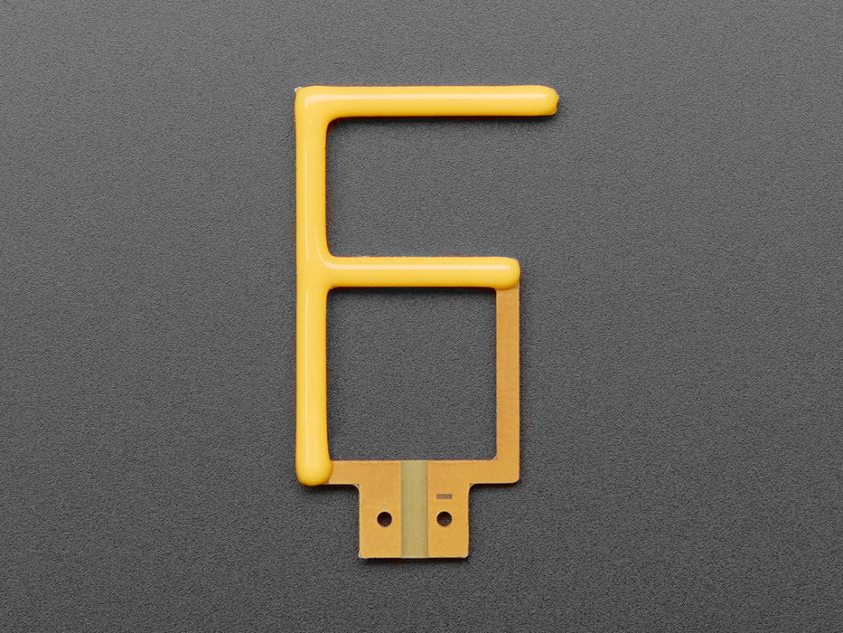 Alphabet LED Filament - Warm White Letter "F"