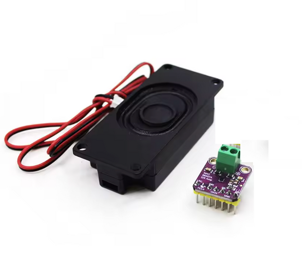 MAX98357 + 3W 8Ω 3070 Speaker – Digital Audio Amplifier Kit