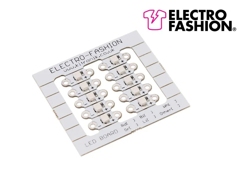 Electro-Fashion, LED Board, Sakura (Lilac) 10 pack