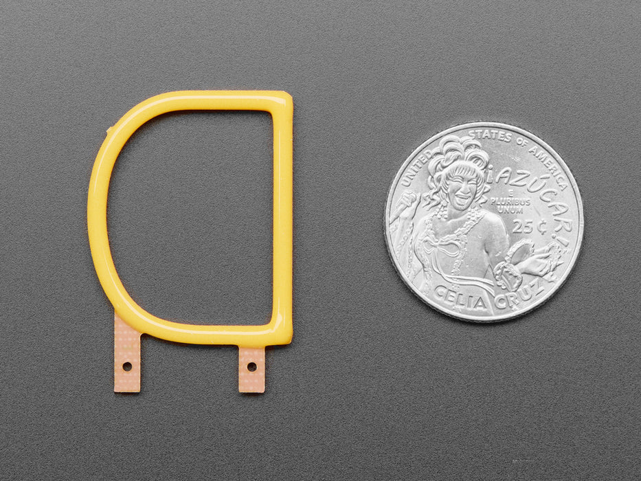 Alphabet LED Filament - Warm White Letter "D"