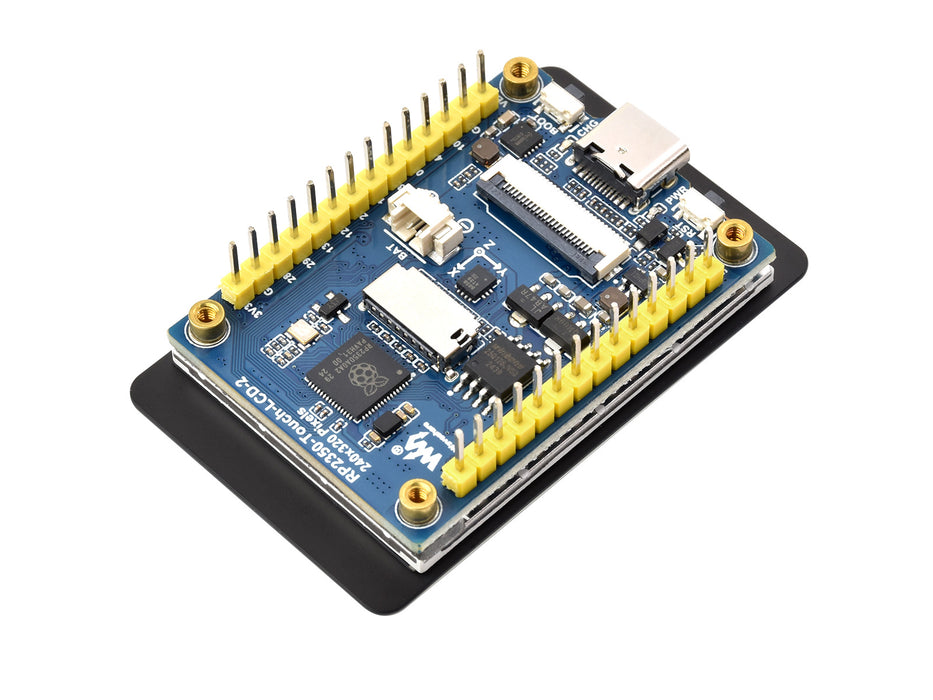 RP2350 2" Touchscreen Board – 240x320 IPS, Camera Interface