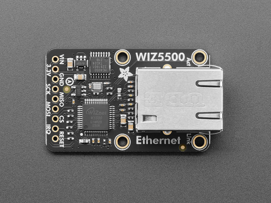 Adafruit Wiz5500 Ethernet Co-Processor Breakout Board