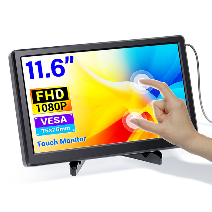 11.6 Inch Touchscreen 1920x1080 IPS Monitor
