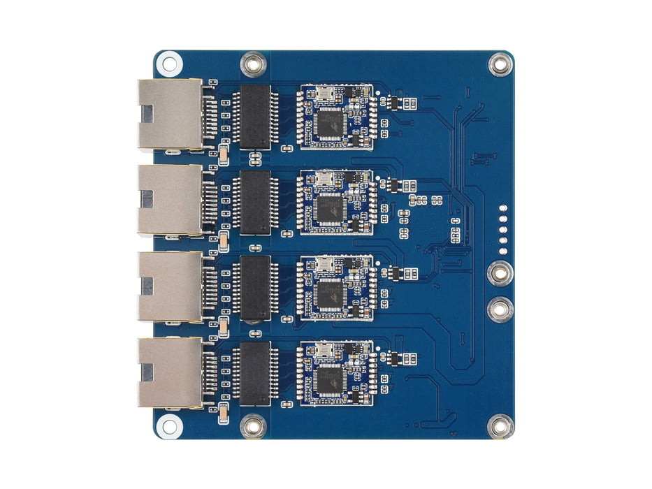 Raspberry Pi 5 PCIE TO 4-CH 2.5G ETH Board (B)
