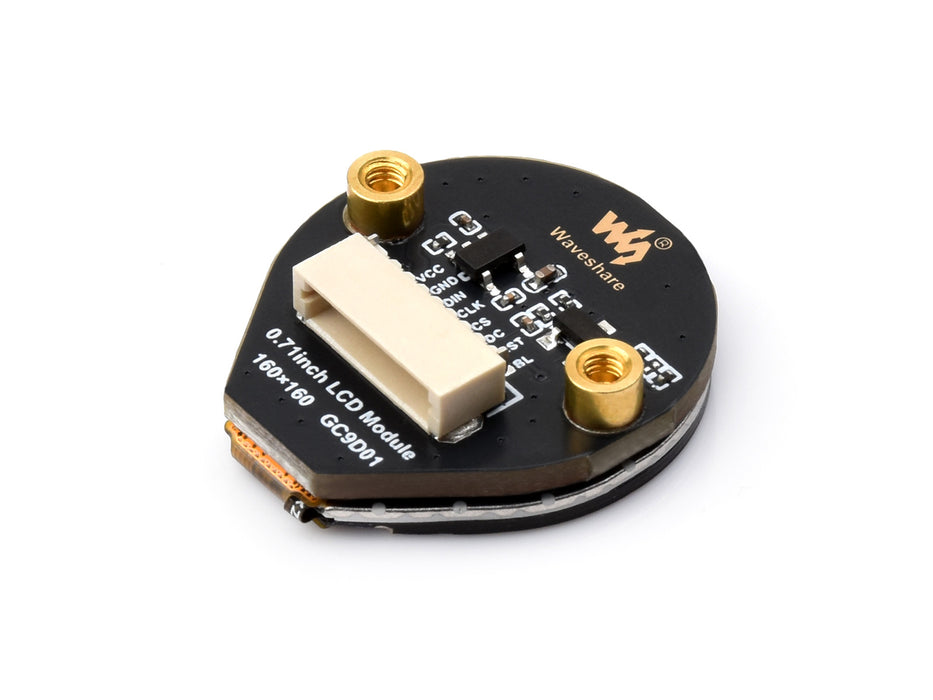 Round 0.71" LCD Display Module - 160x160, SPI, 65K Colors