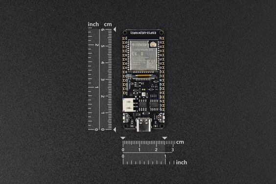 FireBeetle 2 ESP32-UE (N16R2) IoT Microcontroller (16MB Fl., 2MB PS., Supports Ext Antenna, Wi-Fi & Bluetooth)