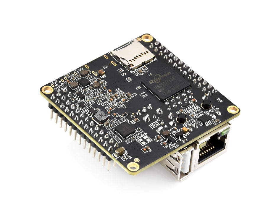 Nova Micro Development Board – Rockchip RK3308B, 8GB eMMC, Audio Codec, Wireless/PoE Optional