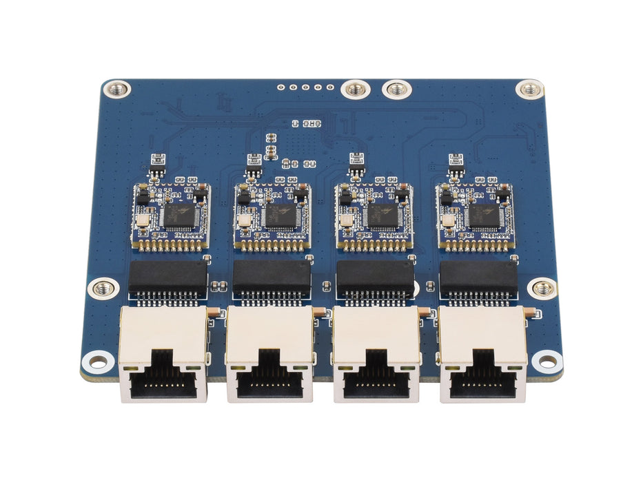 Raspberry Pi 5 PCIE TO 4-CH 2.5G ETH Board (B)