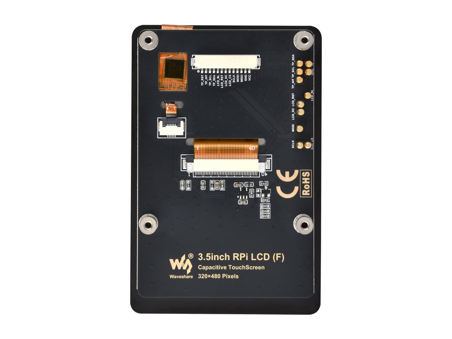 Raspberry Pi 3.5" Capacitive IPS Touch Screen – 320x480, 5-Point Touch