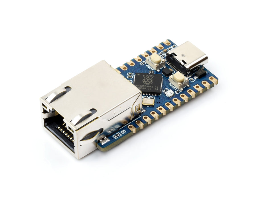 RP2350-ETH Mini – Ethernet-Enabled Raspberry Pi Microcontroller Board