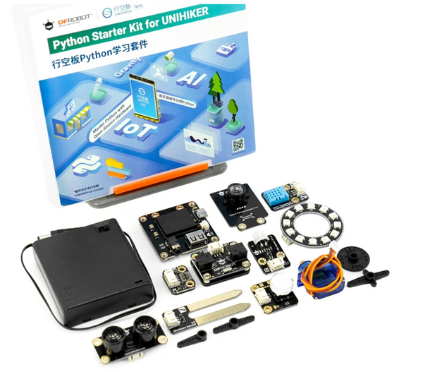 Python Starter Kit for UNIHIKER M10 (Learn AI &amp; IoT with 15 Lessons)