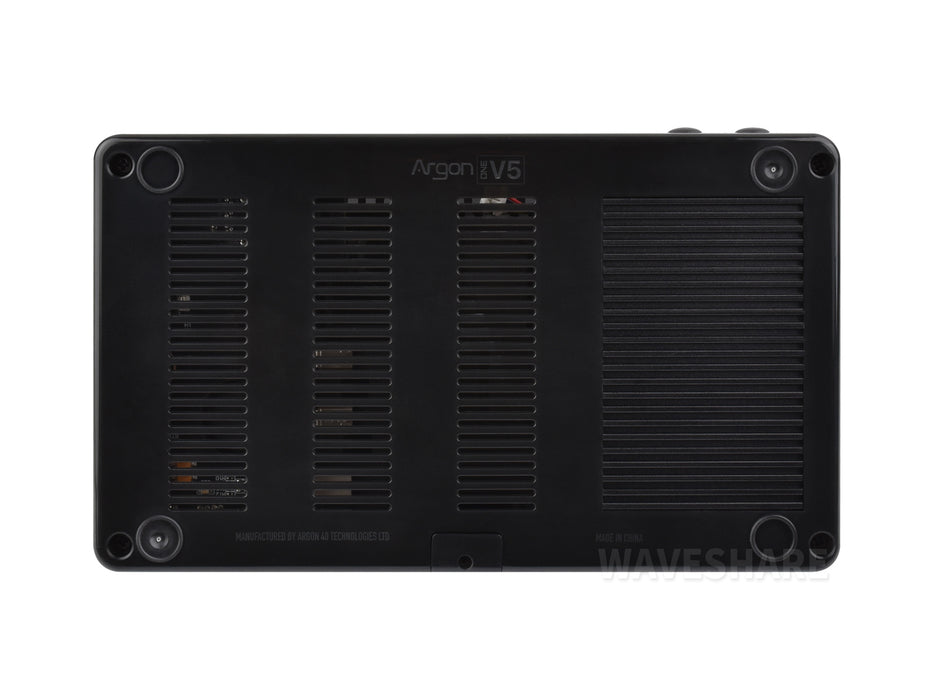 Raspberry Pi 5 ARGON ONE V5 Case – Dual M.2 NVMe Slots, Cooling Fan