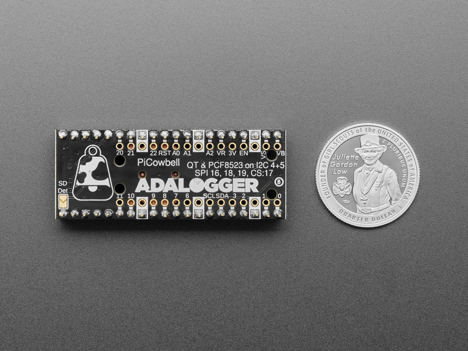 Pre-Assembled Adafruit PiCowbell Adalogger for Pico