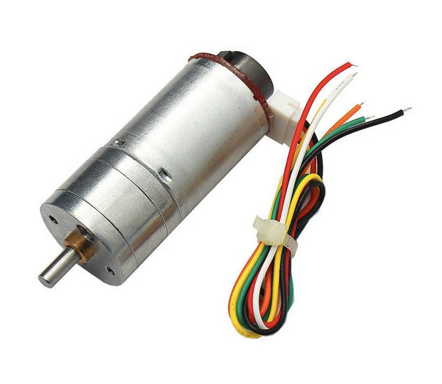 12V GA25-370 DC Gear motor with Speed Encode 280 RMP