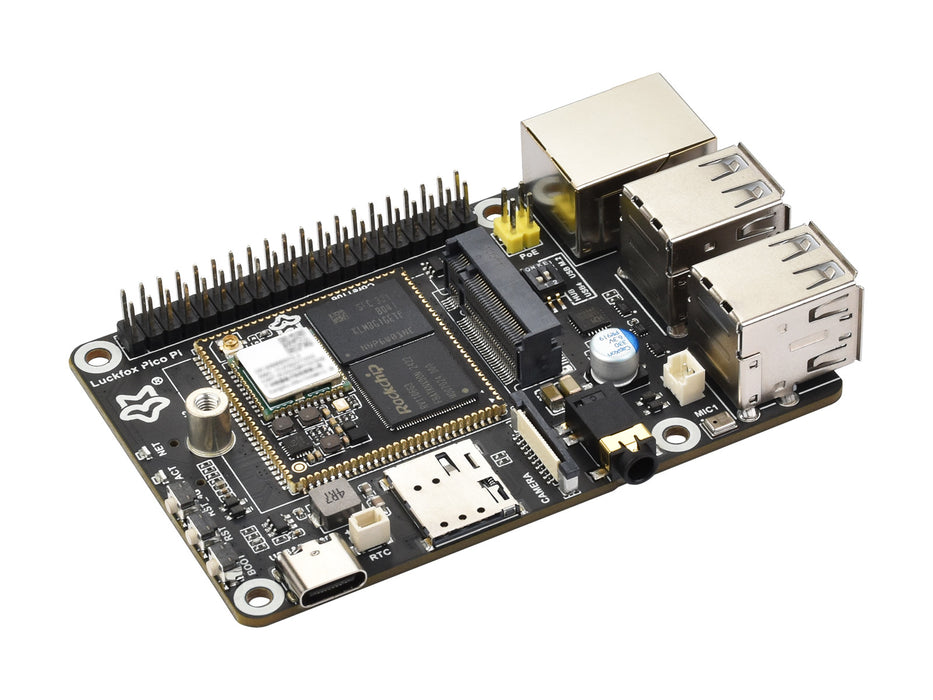 Luckfox Pico Pi Linux Board – Core1106, 8GB eMMC, ISP3.2 Support