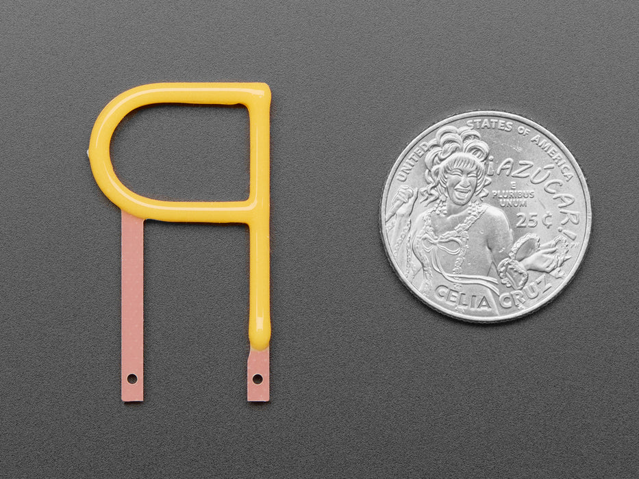 Alphabet LED Filament - Warm White Letter "P"