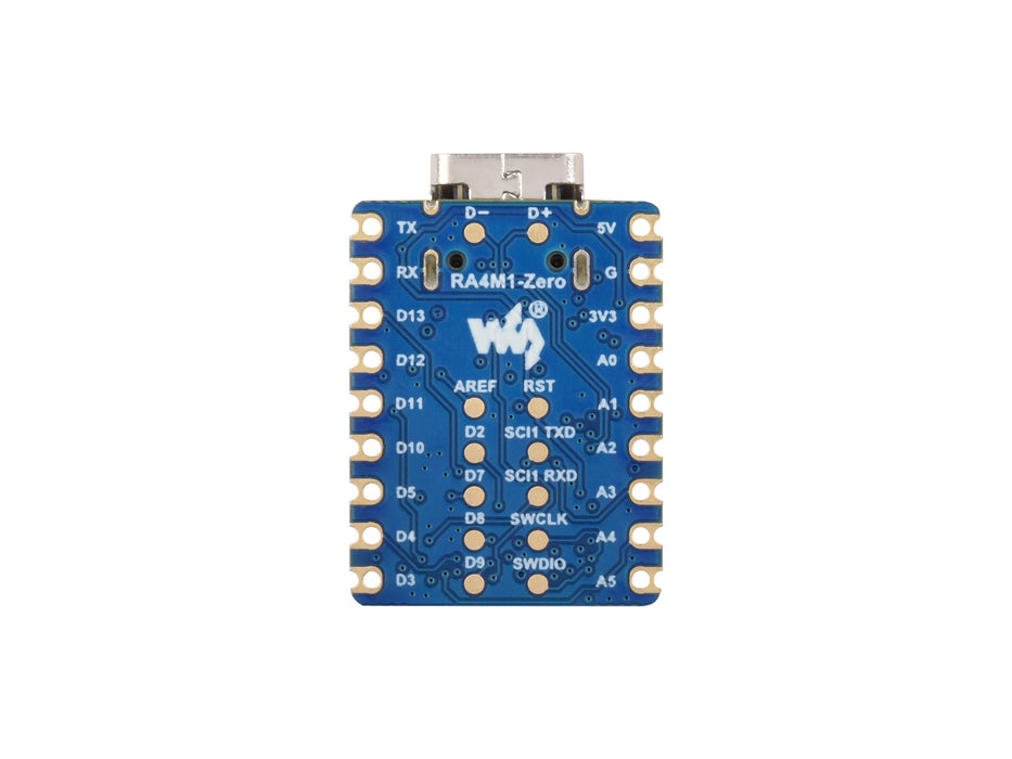 RA4M1-Zero Mini Development Board – 32-bit MCU, 48MHz, FPU, Firmware Encryption